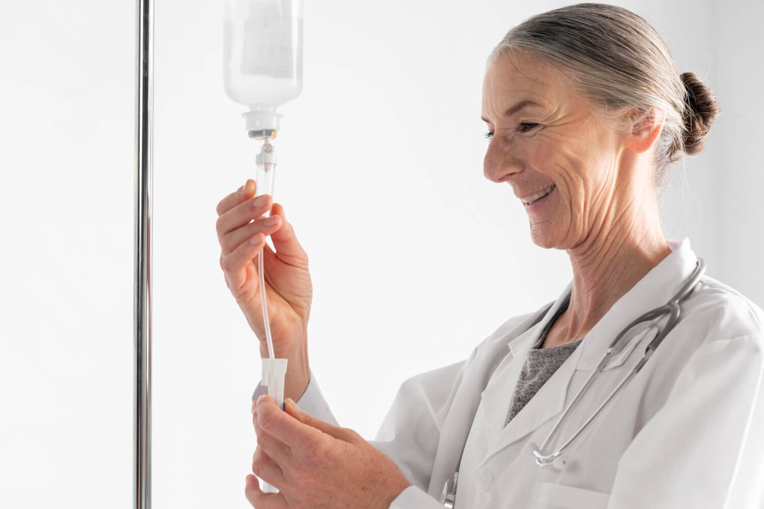 IV therapy benefits are fully unlocked in a drip given by a certified infusion nurse